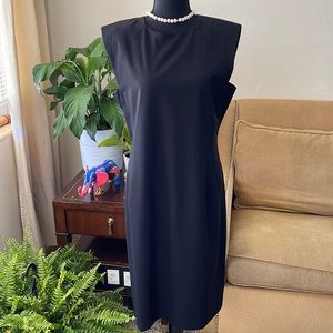 Theory midi black dress size 12